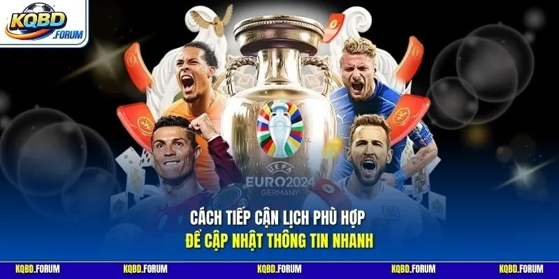 Cách tiếp cận lịch phù hợp để cập nhật thông tin nhanh